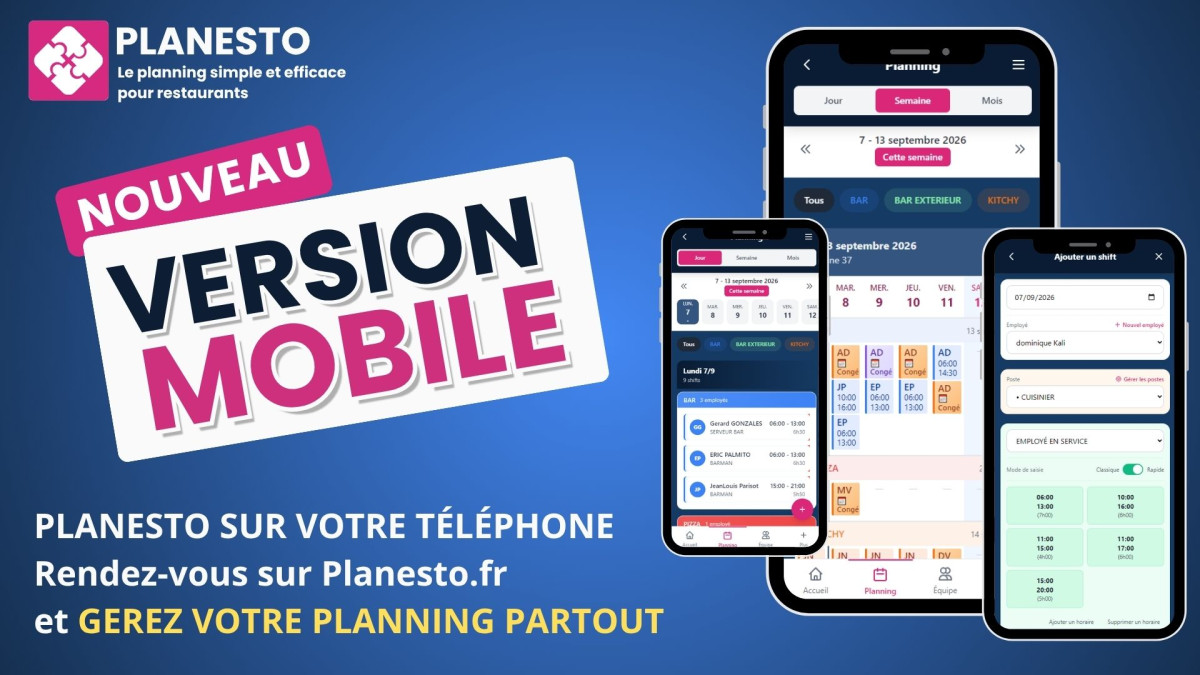 PLANESTO arrive sur votre téléphone ! 